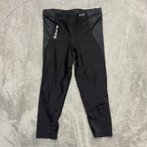 Skins A400 Compression 3/4 Black Capri Leggings Size XS